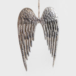 Висулка ангелски крила HOMLA OLDY METAL 19x12,5 см.