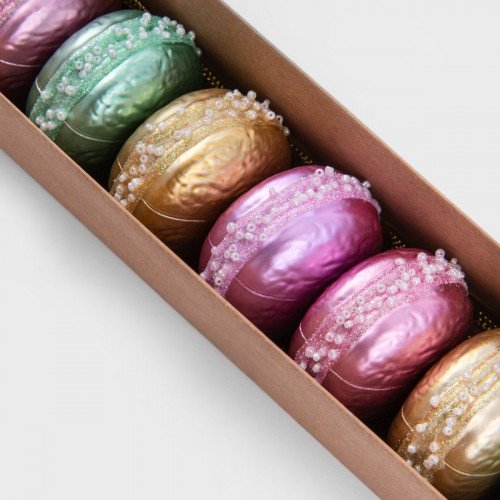 Сет висулки френски макарон 9 бр. HOMLA MACARONIE