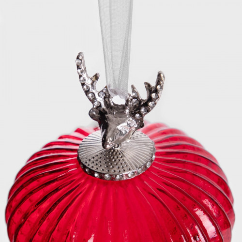 Висулка HOMLA INDIS 7,6 см., червен