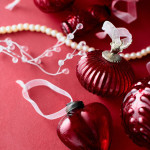 Висулка HOMLA INDIS 7,6 см., червен