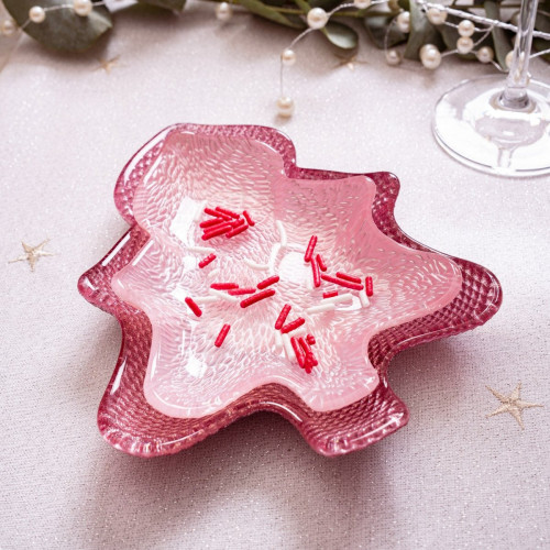 Чиния елха HOMLA BLITS 16 см., розов