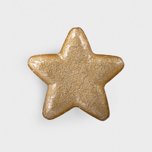 Чиния звезда HOMLA BLITS 32 см., златист