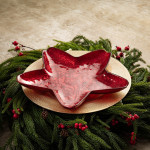 Чиния звезда HOMLA BLITS 32 см., червен