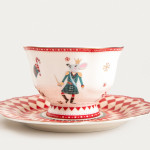 Чаша с чиния HOMLA CIRGRATTA 150 мл.