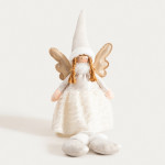 Ангел с LED лампа HOMLA AURIE 80 см., златист