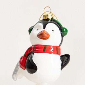 Висулка пингвин HOMLA EVI RED 11,4 см.