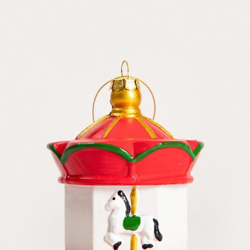 Висулка въртележка HOMLA EVI RED 10,5 см.