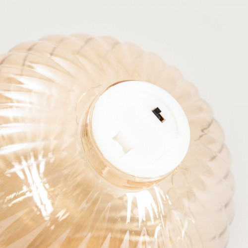 Коледна топка с LED лампи HOMLA LED TATUM 18х21 см.