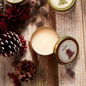 Ароматна свещ HOMLA BILLY, Apple Cinnamon