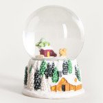 Преспапие катерица с LED HOMLA LUELL 11x8 см.