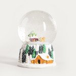 Преспапие катерица с LED HOMLA LUELL 11x8 см.