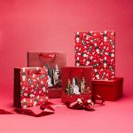 Подаръчна торба HOMLA CYMKA 19x23x10 см., червен