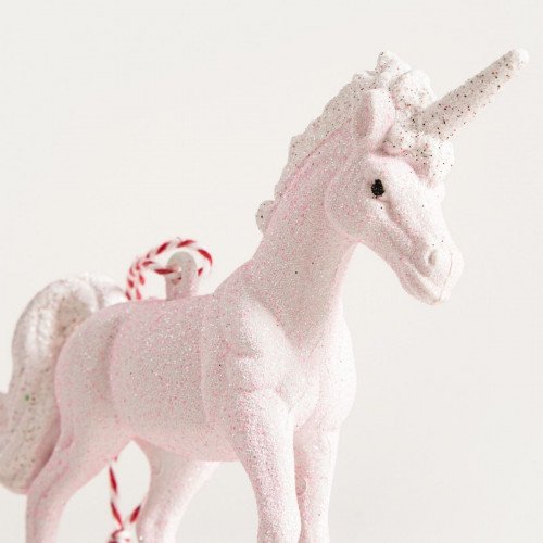 Висулка еднорог HOMLA EVI PINK 14 см.