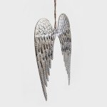 Висулка ангелски крила HOMLA OLDY METAL 14,5 x 9 см.