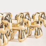 Сет висулки слонове 3 бр. HOMLA GIULI, златист