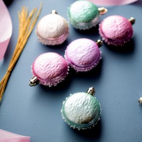 Сет висулки френски макарон 9 бр. HOMLA MACARONIE