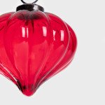 Висулка HOMLA INDIS 7,5 см., червен