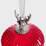 Висулка HOMLA INDIS 7,6 см., червен