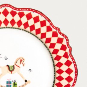 Чиния с декорация кон HOMLA CIRGRATTA 20 см.