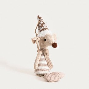 Мишка HOMLA MOUZE 24 см., бежов