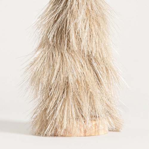 Декорация елха HOMLA CANNE 31 см., бежов