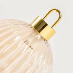 Коледна топка с LED лампи HOMLA LED TATUM 18х21 см.