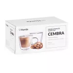 Сет чаши с двойно дъно 2 бр. HOMLA CEMBRA 280 мл.