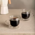 Сет чаши с двойно дъно 2 бр. HOMLA CEMBRA 260 мл.