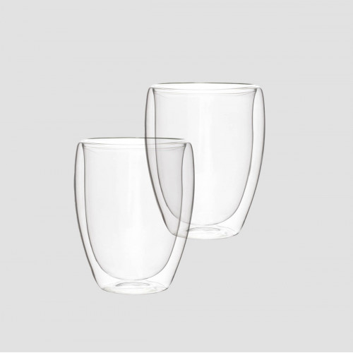 Сет чаши с двойно дъно 2 бр. HOMLA CEMBRA 350 мл. Сет чаши с двойно дъно 2 бр. HOMLA CEMBRA 350 мл.