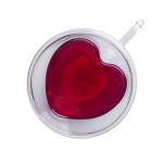 Сет чаши с двойно дъно 2 бр. HOMLA CEMBRA HEARTS 150 мл.