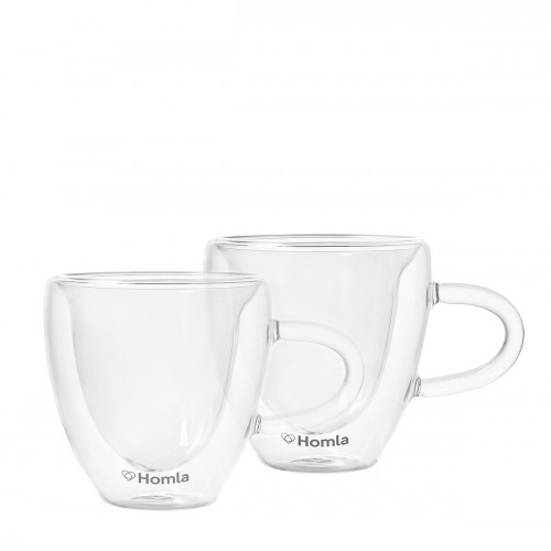 Сет чаши с двойно дъно 2 бр. HOMLA CEMBRA HEARTS 150 мл. Сет чаши с двойно дъно 2 бр. HOMLA CEMBRA HEARTS 150 мл.
