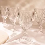 Сет чаши 4 бр. HOMLA LUNNA 310 мл.