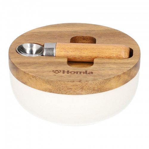 Захарница с лъжица HOMLA MOOKA 5х10 см.