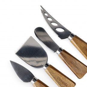 Сет ножове за сирена в блок 5 части HOMLA MOOKA