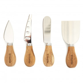 Сет ножове за сирена в блок 5 части HOMLA MOOKA