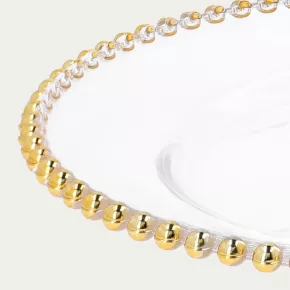 Чиния HOMLA GOLDEN BALLS 33 CM