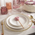 Чиния HOMLA GOLDEN BALLS 33 CM
