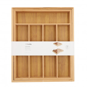 Органайзер за прибори HOMLA BAMBOU 37x31 см.