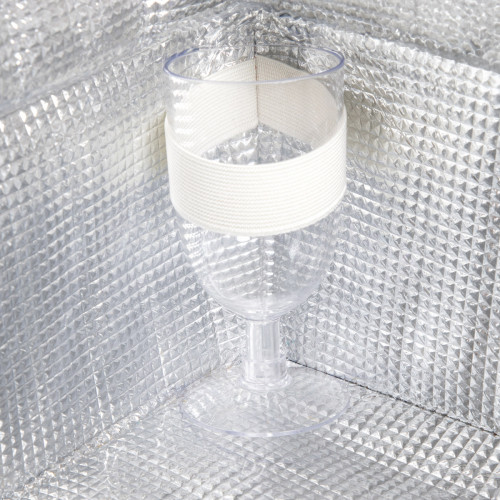 Кошница за пикник за 4 човека с одеяло HOMLA ORLANDO 46x30x20 см., бял Кошница за пикник за 4 човека с одеяло HOMLA ORLANDO 46x30x20 см., бял