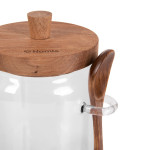 Буркан с лъжица HOMLA CARLOS 900 мл. Буркан с лъжица HOMLA CARLOS 900 мл.