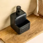 Диспенсър за течен сапун HOMLA SYLAN 10х17 см, черен