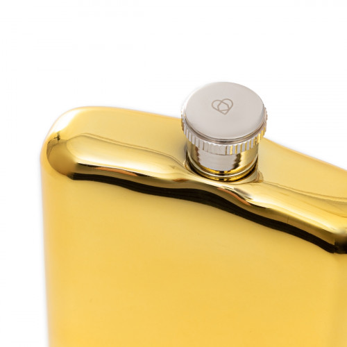 Манерка HOMLA ALCOLE FLASK 240 мл., златист Манерка HOMLA ALCOLE FLASK 240 мл., златист