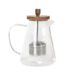 Чайник със запарка за чай HOMLA OLIVIA GREEN 1.3L