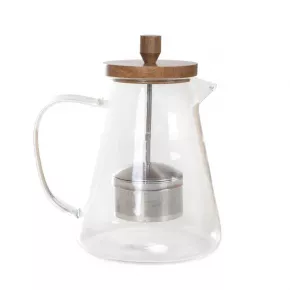 Чайник със запарка за чай HOMLA OLIVIA GREEN 1.3L