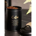 Буркан за кафе HOMLA ESCILLE 14x10 см, черен