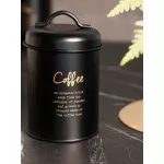 Буркан за кафе HOMLA ESCILLE 14x10 см, черен