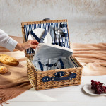 Пикник кошница за 2 души HOMLA ORLANDO 38x26x16 см