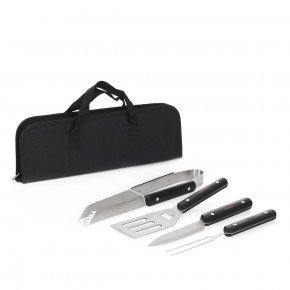 Сет за барбекю 5 части HOMLA EASY GRILL, черен
