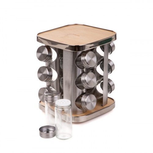 Подправки с въртяща поставка 12 ел. HOMLA MONROY Подправки с въртяща поставка 12 ел. HOMLA MONROY