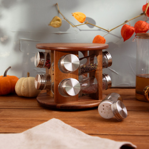 Подправки с въртяща поставка 8 ел. HOMLA MOOKA Подправки с въртяща поставка 8 ел. HOMLA MOOKA